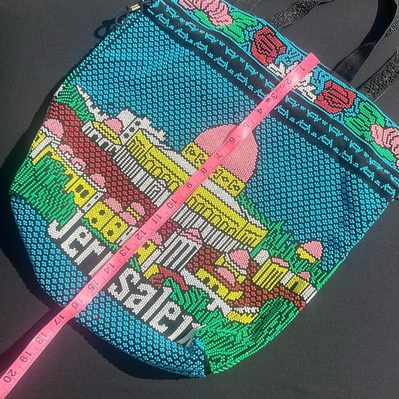 Al-Aqsa Mosque Vintage Beaded Bag - Picture 4 of 6